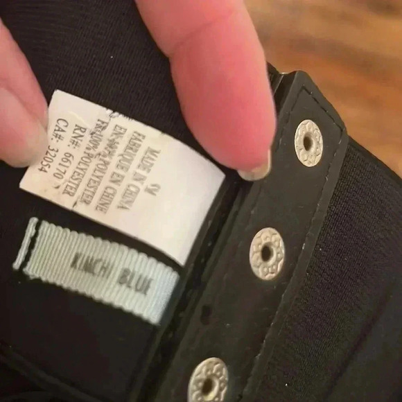 NWT Black stretchy embellished belt S/M - Picture 4 of 5